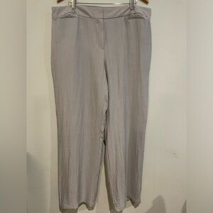 Travelers Collection by Chico light gray pants. Size 3 US XL or 16